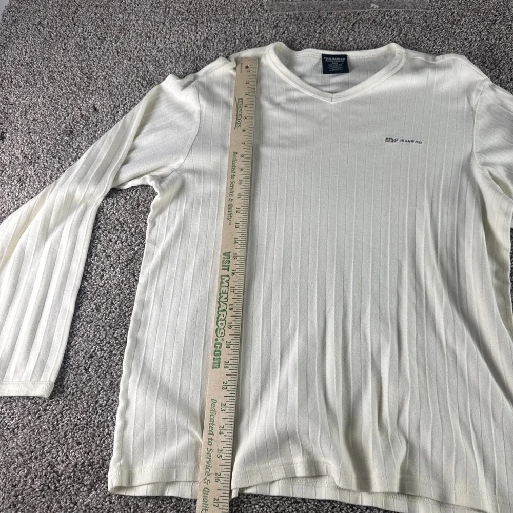 Ralph Lauren jeans cream polished